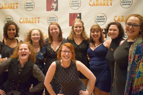 Some of the apprentice class of 2019-2020. From left to right: Sydney, Lelia, Caitlin, Kathryn, Vern, Meredith, and Eleanor. Bottom row: Sunny and Chelsea 