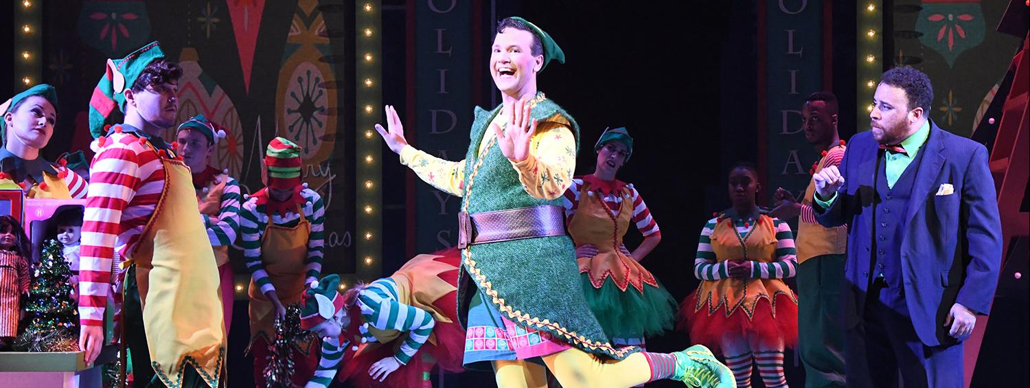 Elf the Musical Production Photo