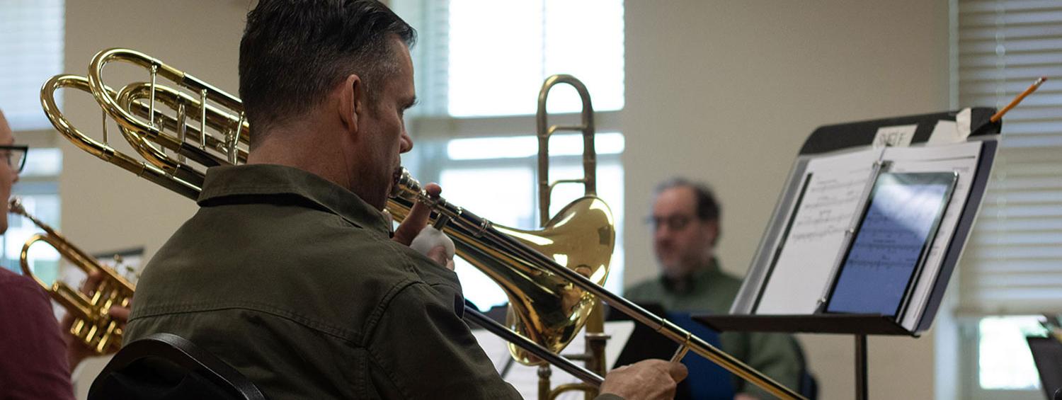 Orchestra rehearsal with Chris Youstra 